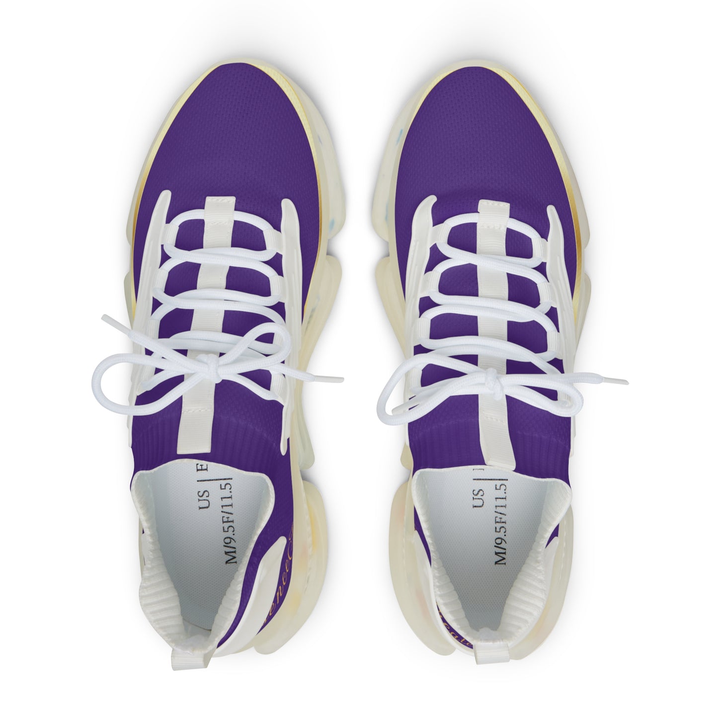 EssenceInnoCreate Purple | Men’s White Trim Mesh Sneakers