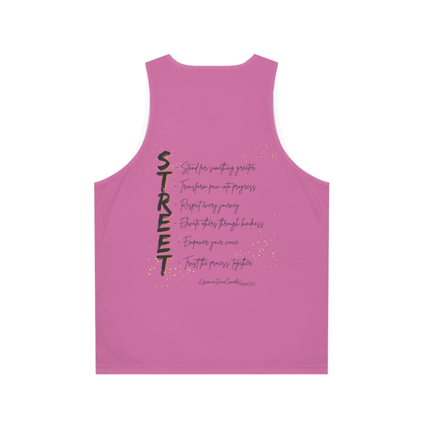 Street Wear Tank XVII | EssenceInnoCreate | Light Pink