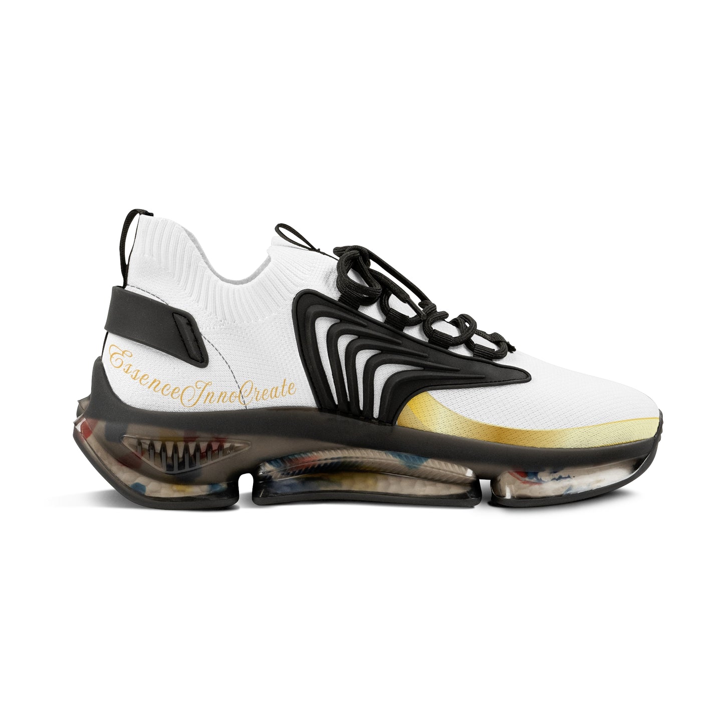 EssenceInnoCreate White | Men’s Black Trim Mesh Sneakers
