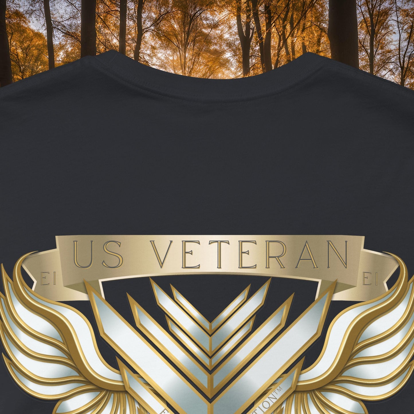 Essence Vintage Veteran Tee – Faded Black Tribute Tee