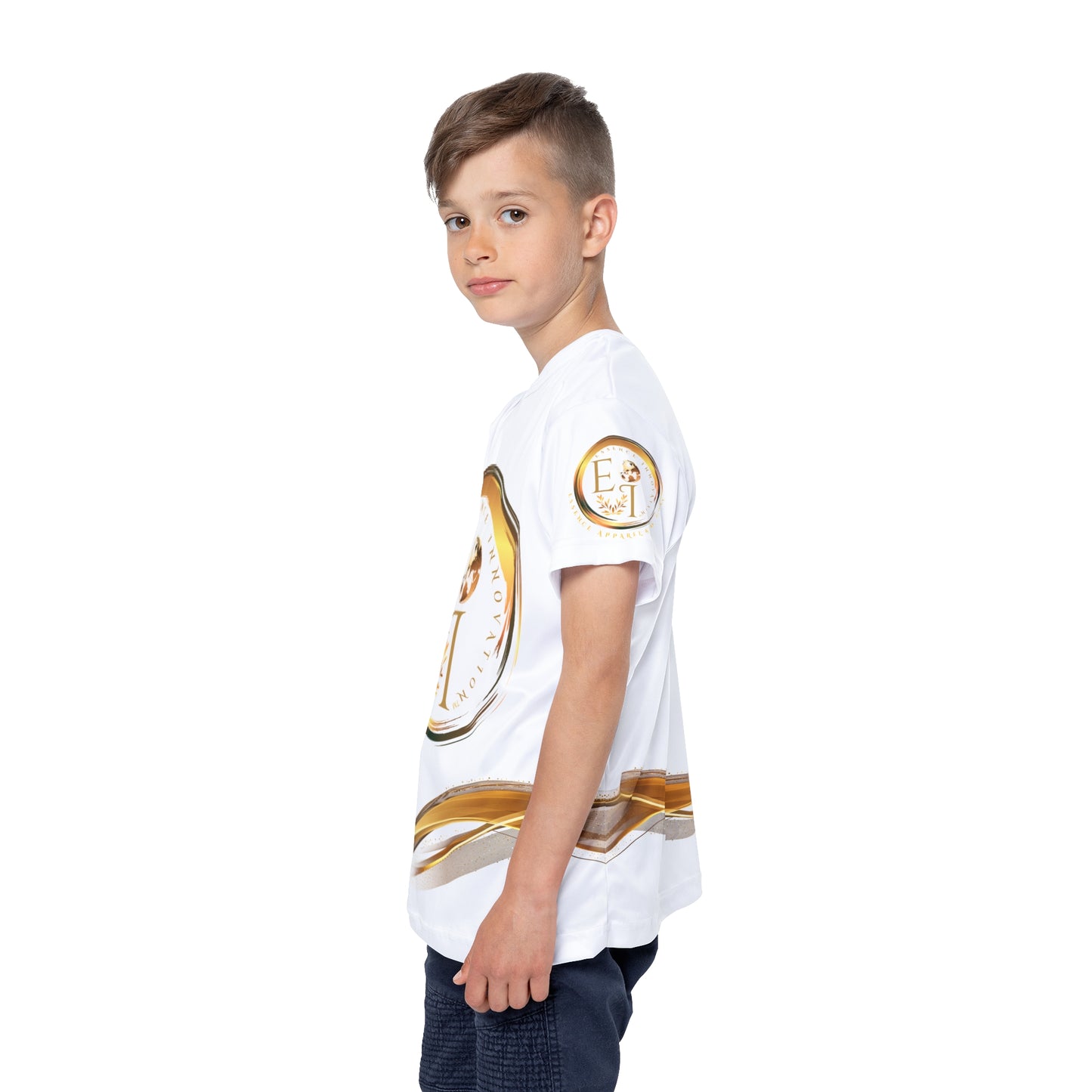 Essence Elite Youth L | Elite Sports Jersey | Boys White