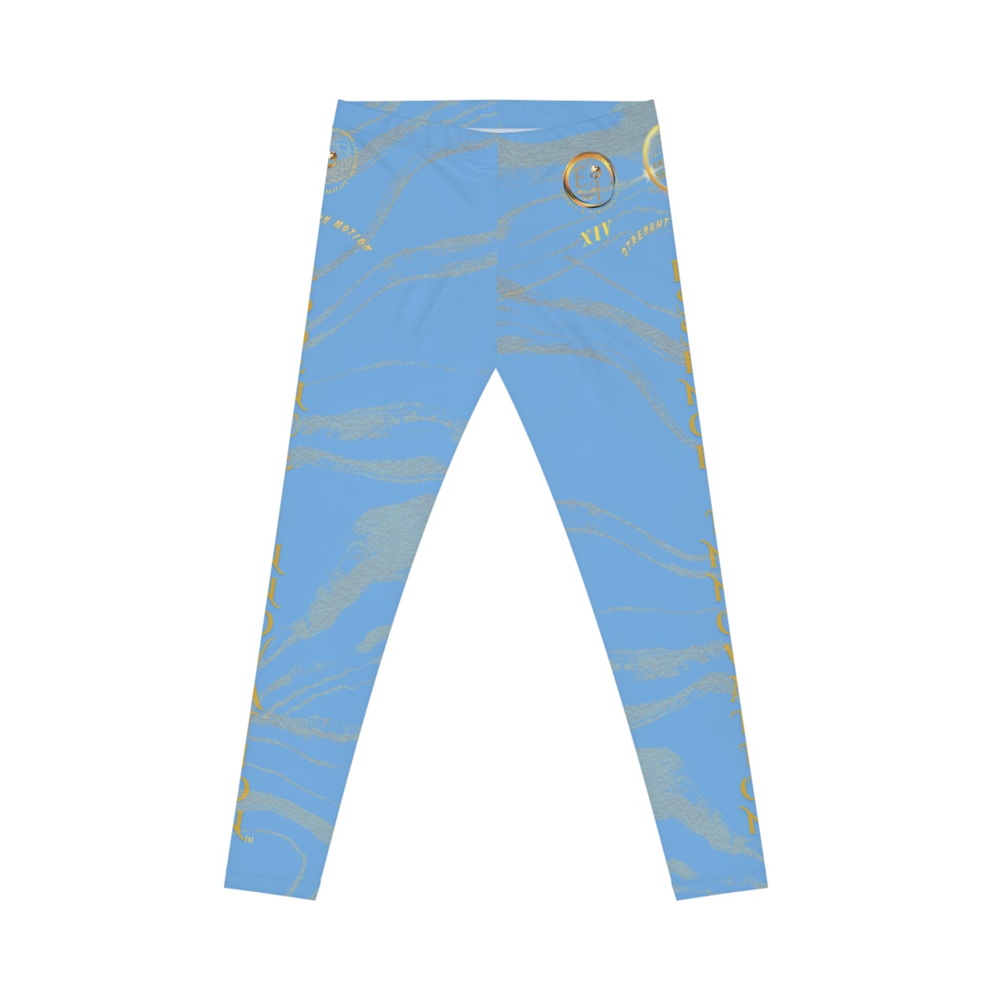 Seek More Premium S XIV | EI Sports Leggings | Light Blue