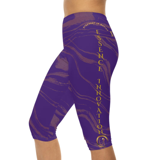 Seek More CLS XVI | Capri Leggings | EI Sports | Purple