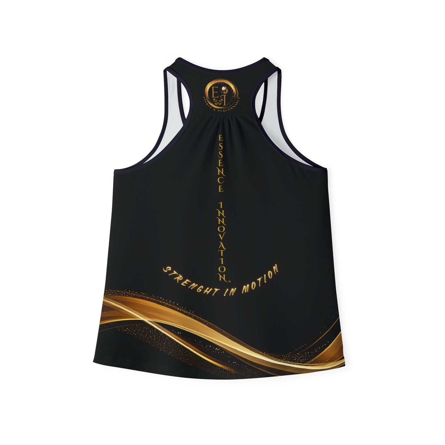 Seek More Luxe~T VII| EI Sports Racerback Tank | Black