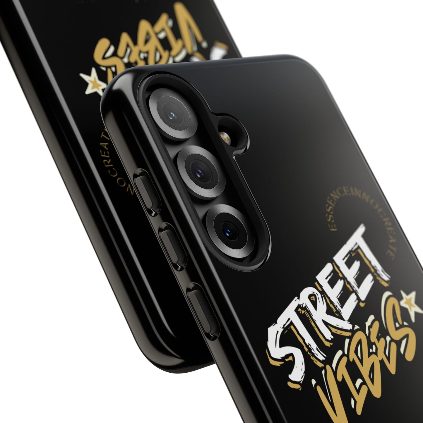 EssenceInnoCreate® Street Vibes Black Phone Case