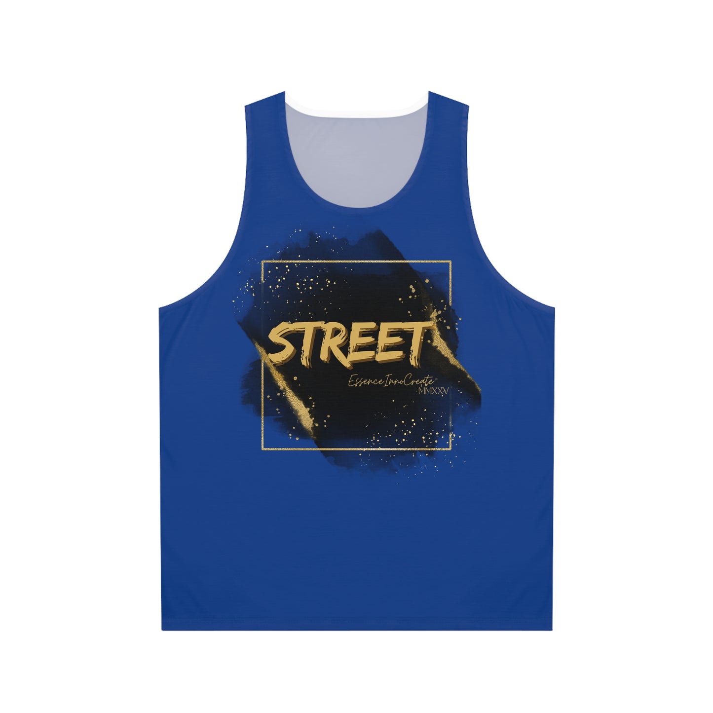 Street Wear Tank XIII | EssenceInnoCreate | Dark Blue