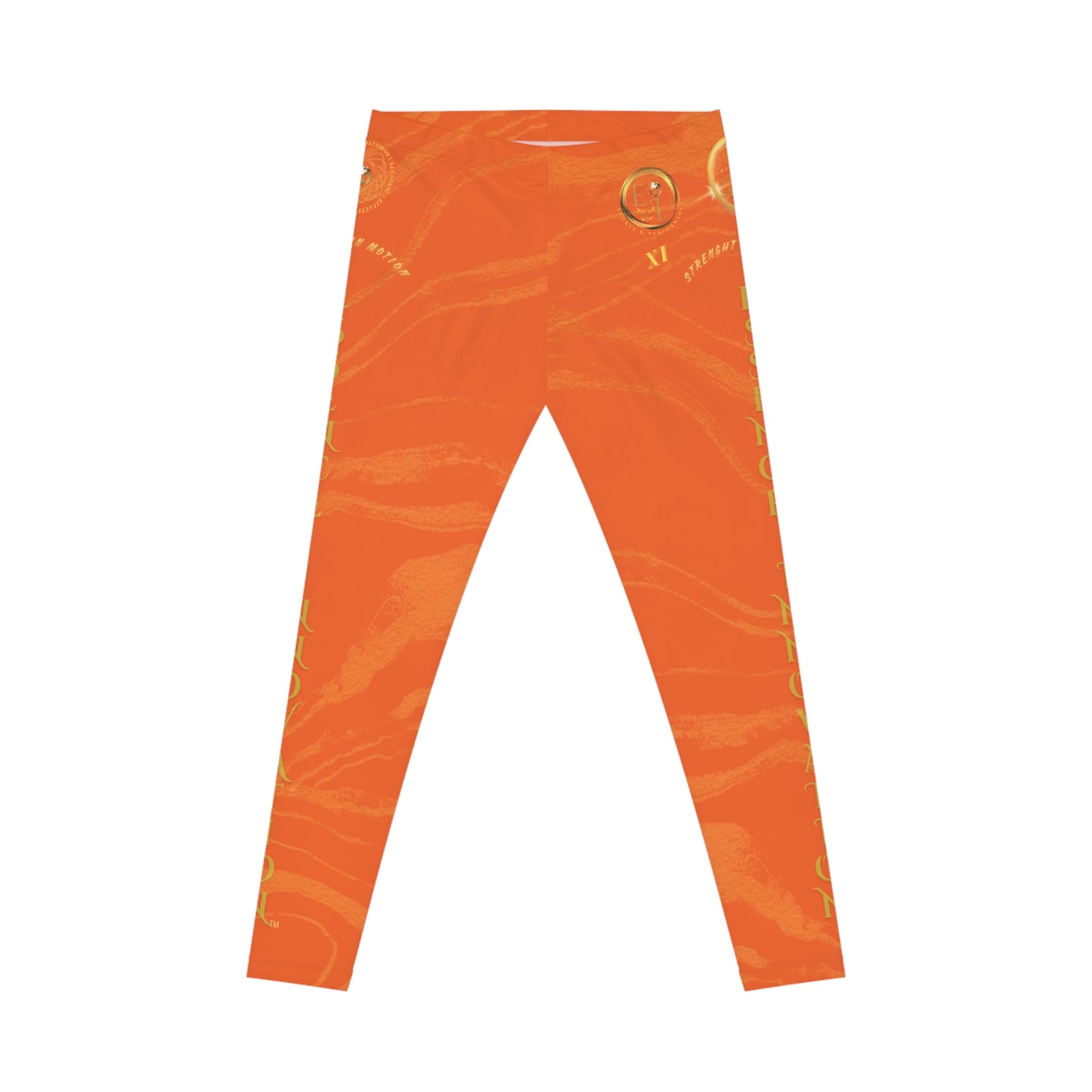 Seek More Premium S XI | EI Sports Leggings | Orange