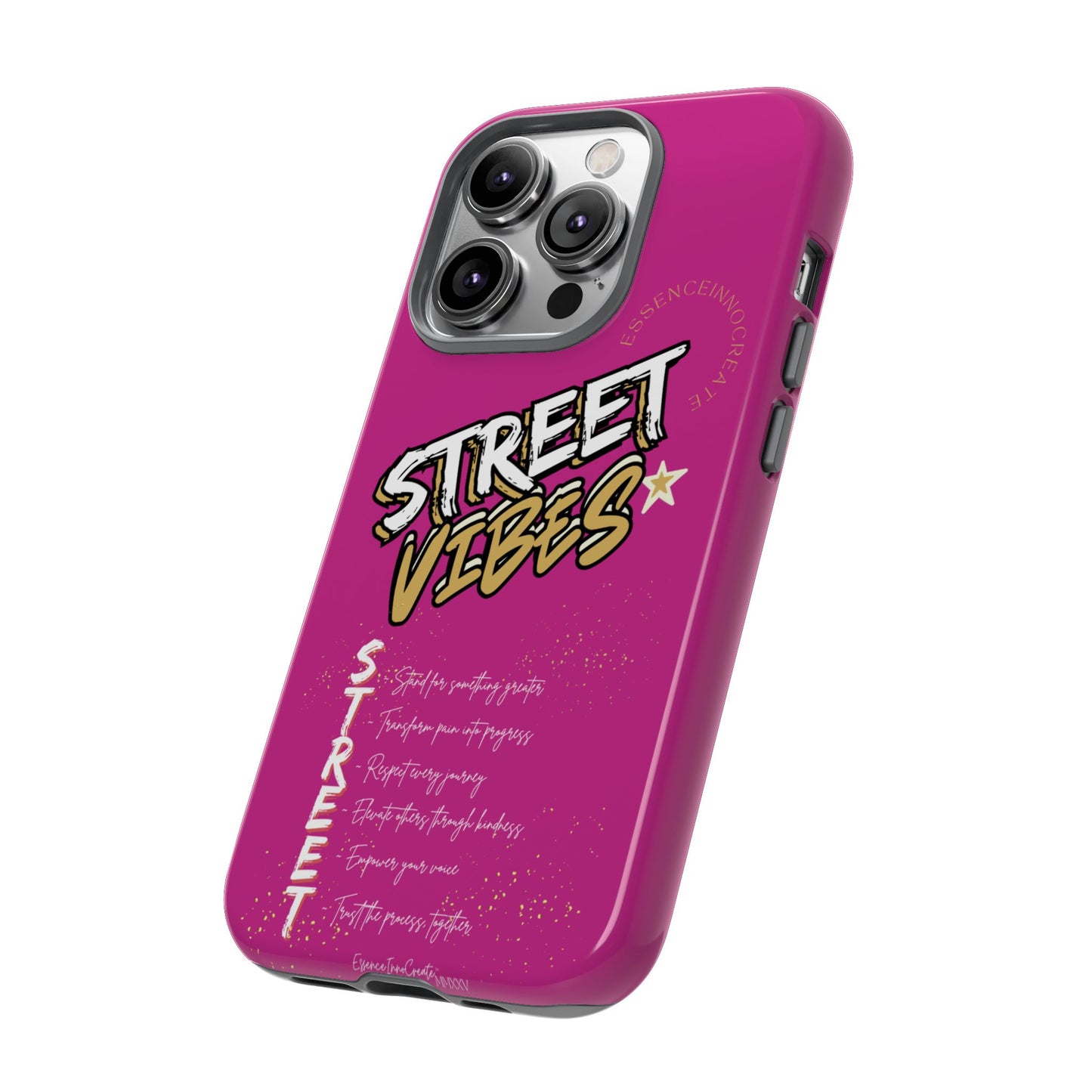 EssenceInnoCreate® Street Vibes Pink Phone Case