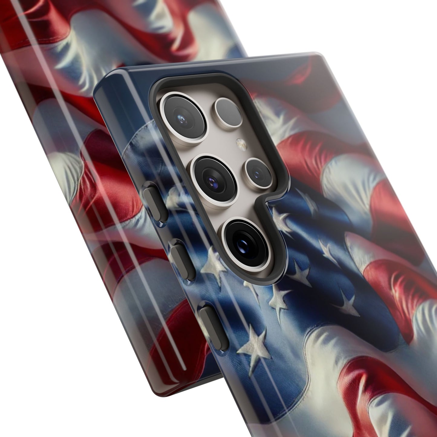 EssenceInnoCreate® Patriotic Phone Case, American Flag Design