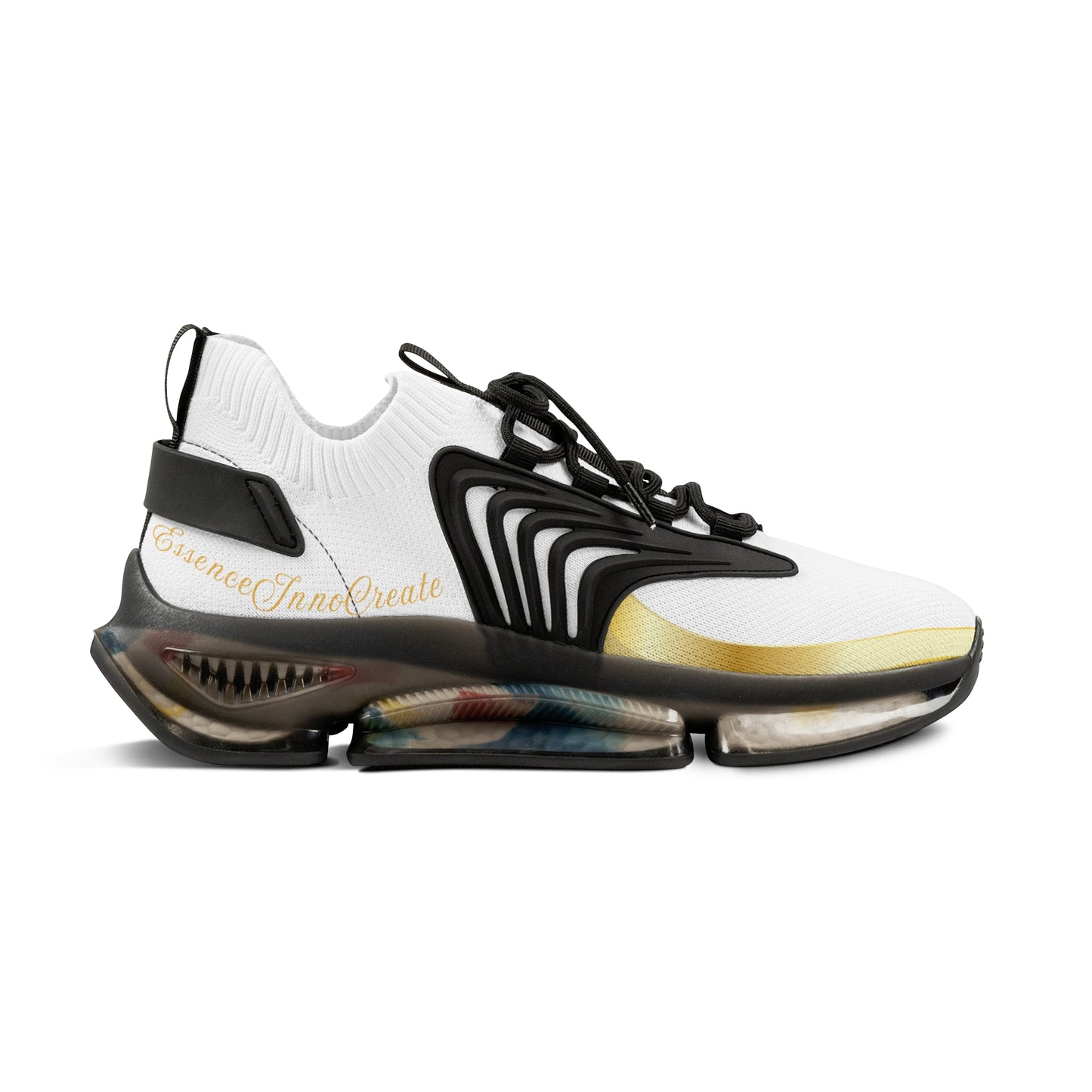 EssenceInnoCreate White | Men’s Black Trim Mesh Sneakers