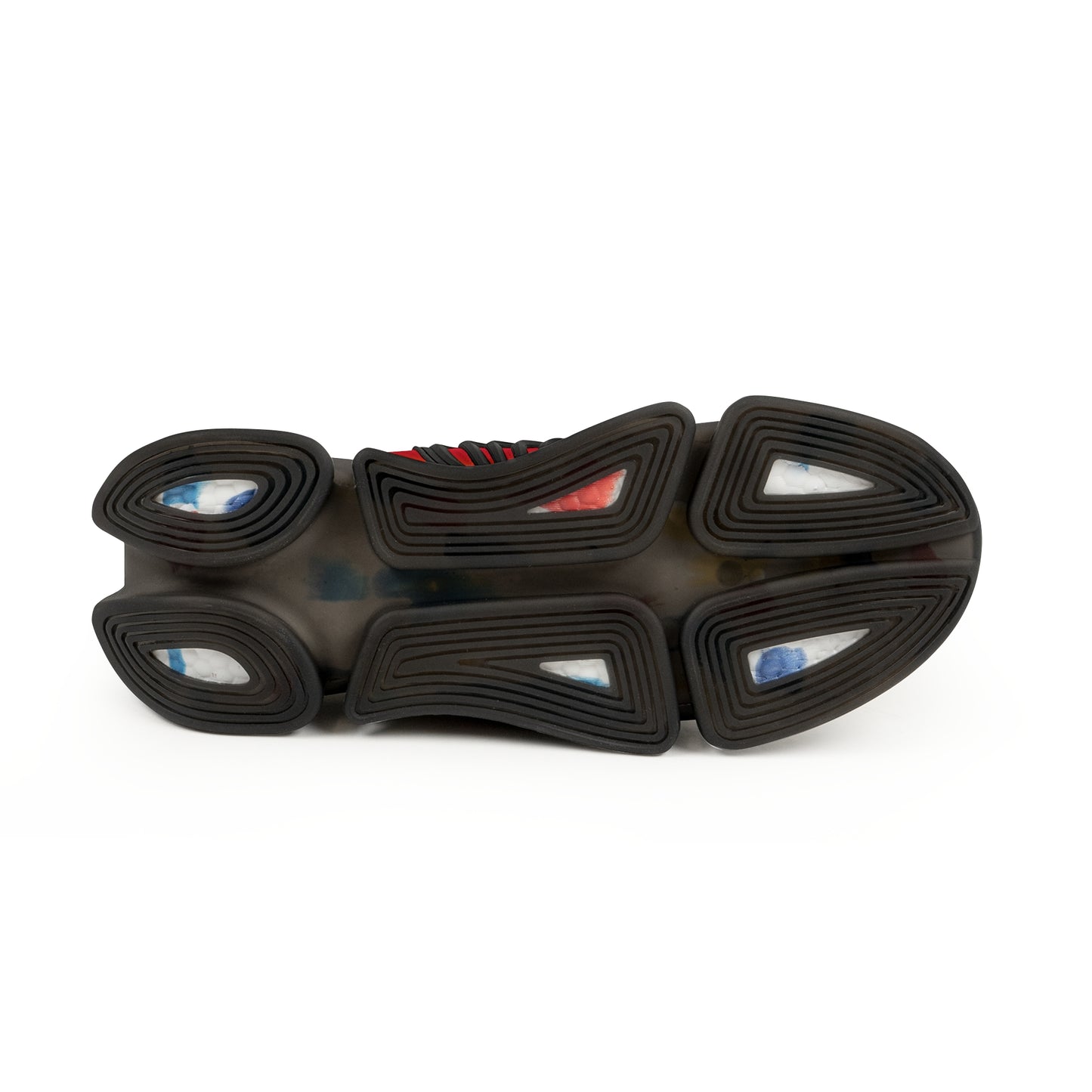 Dark Red Trendsetter Flame Black | Men’s Performance Sneakers | Black Sole