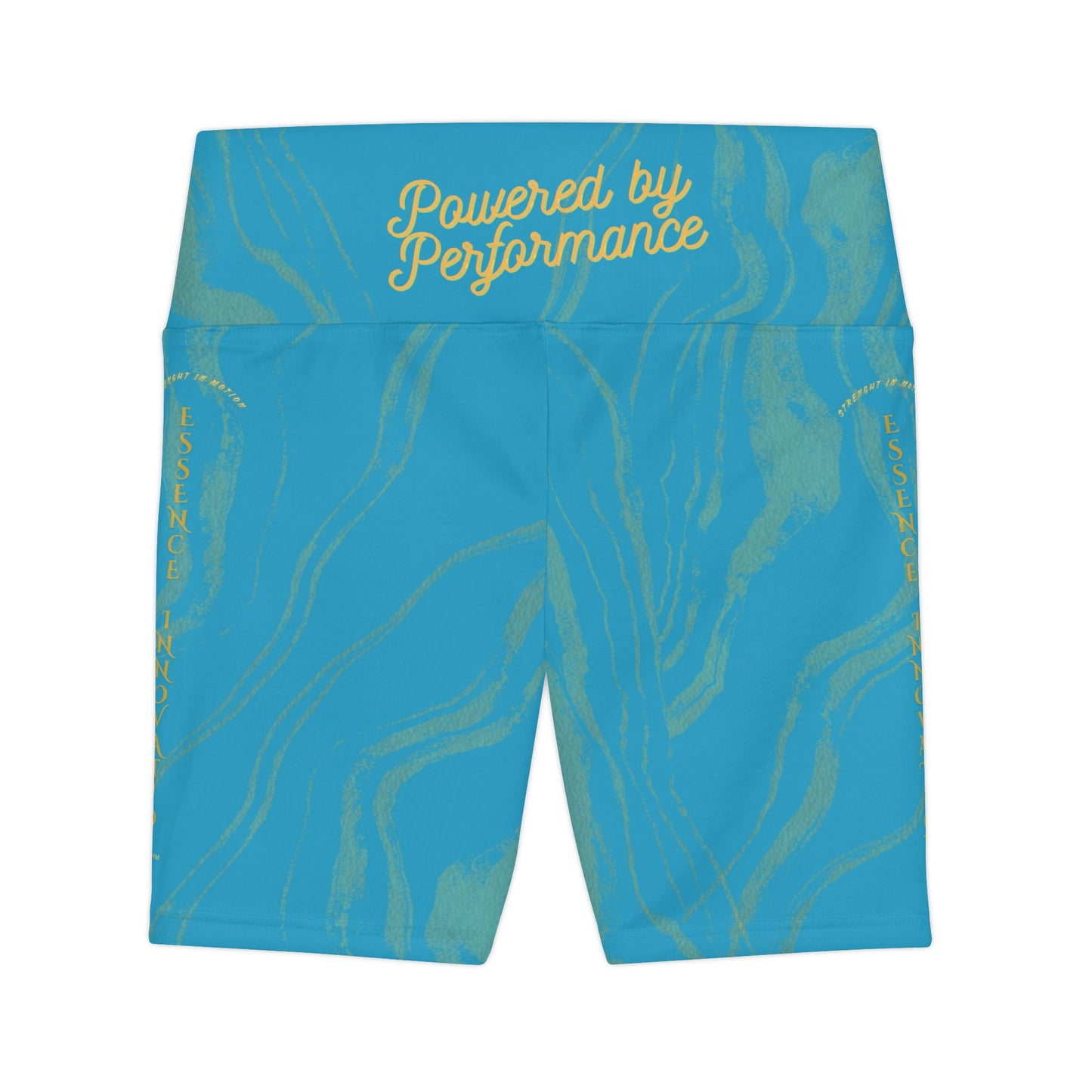 Seek More WSS XV | EI Sports Workout Shorts Striped | Turquoise