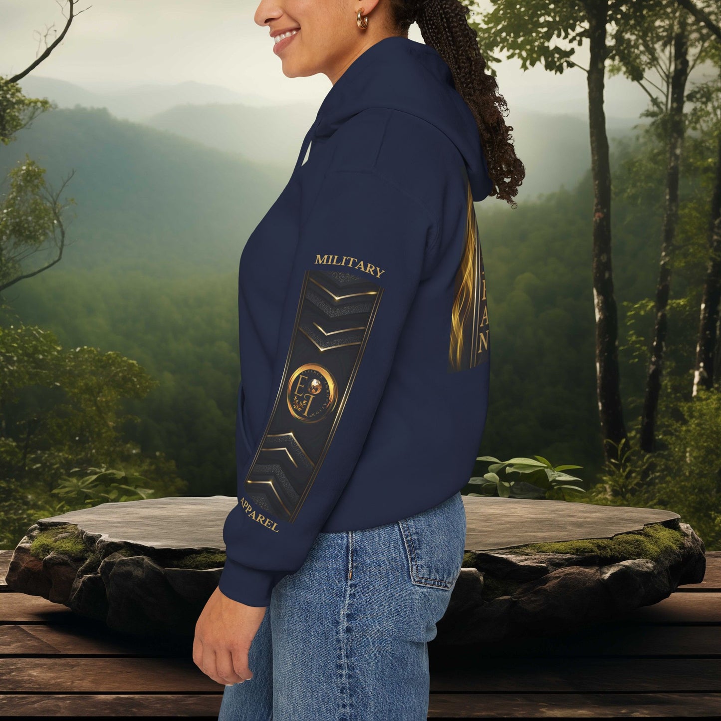 Serviceman Veteran Qualities Hoodie | Military Tribute