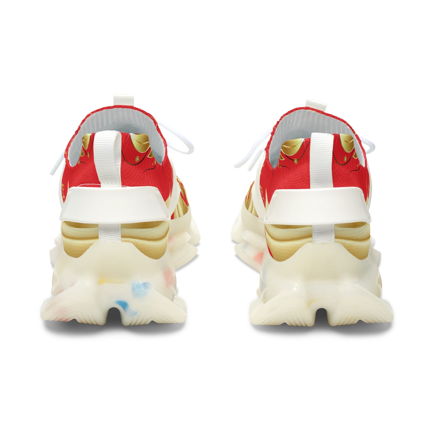 Ladies EssenceInnoCreate Luxe Lightning | Mesh Sneakers | Red