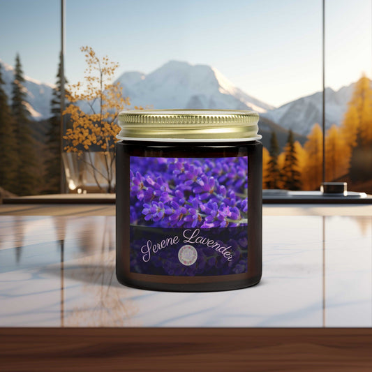 Fragrant Flower | Serene Candle – Lavender | 4oz, 9oz