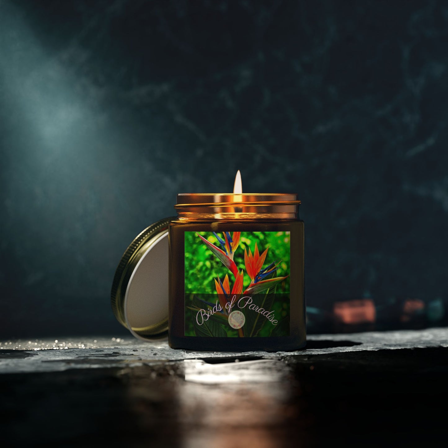 Fragrant Flower | Sunset Bliss Candle | Bird of Paradise | 4oz, 9oz