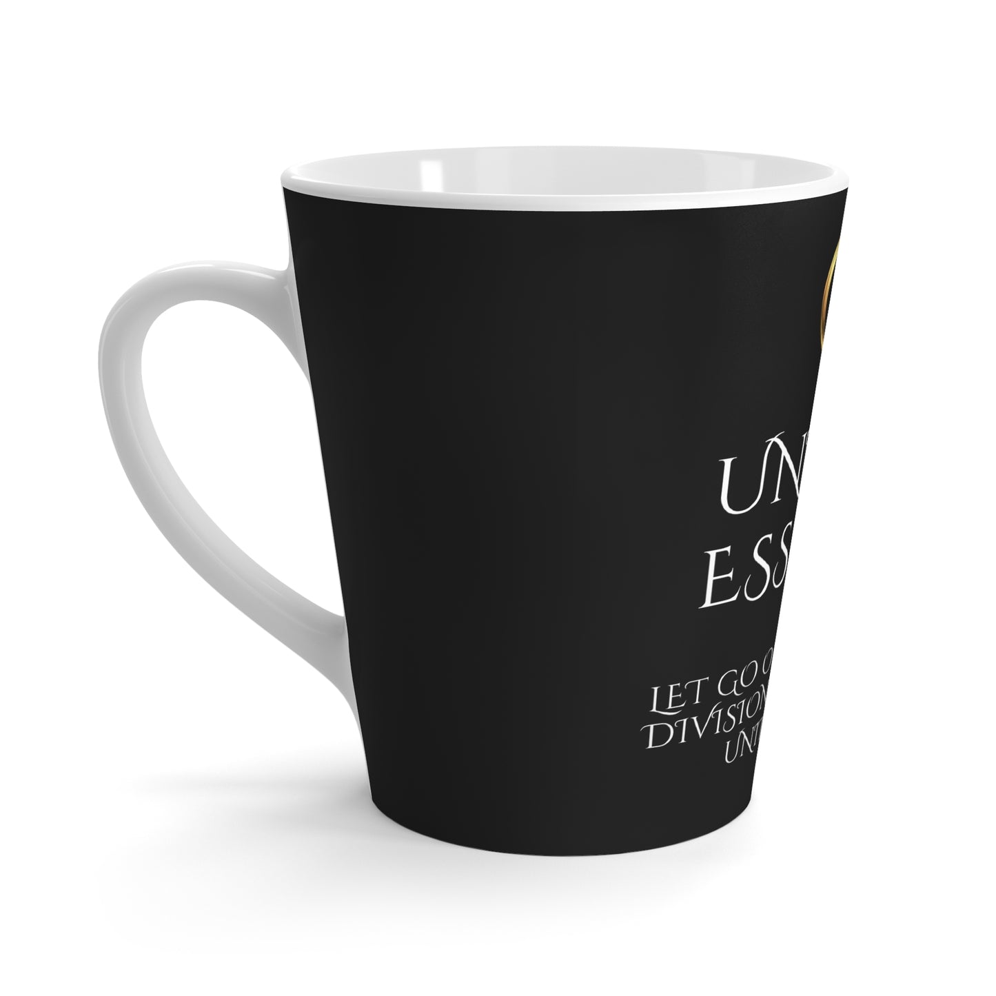 His Unified Essence Black | Luxury Ceramic Mug 12oz