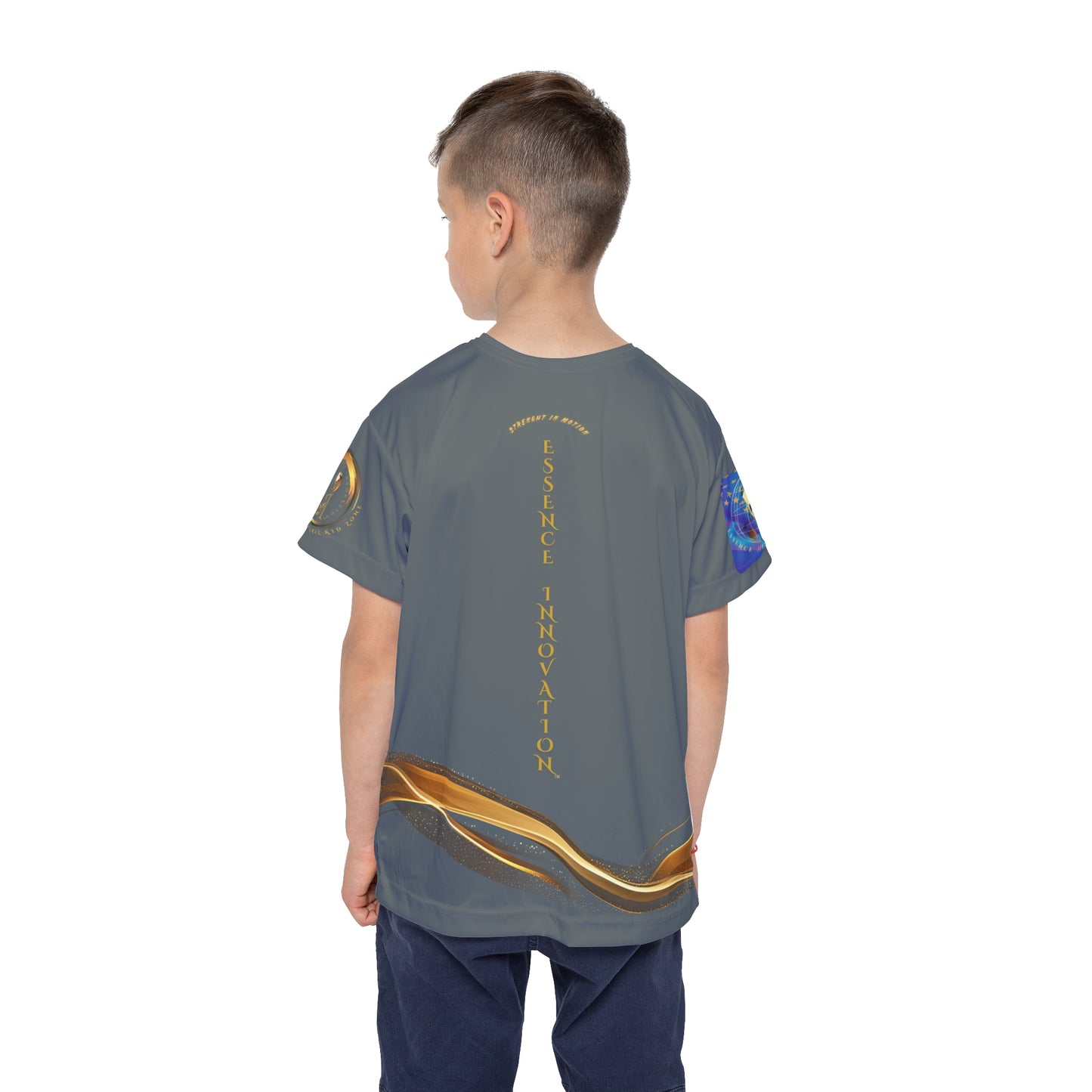 Essence Elite Youth LII | Elite Sports Jersey | Boys Dark Grey