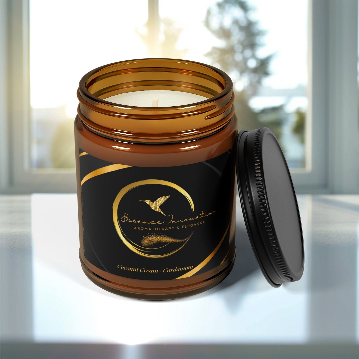 Aura Lux Collection | Coconut Cream and Cardamom | 9oz