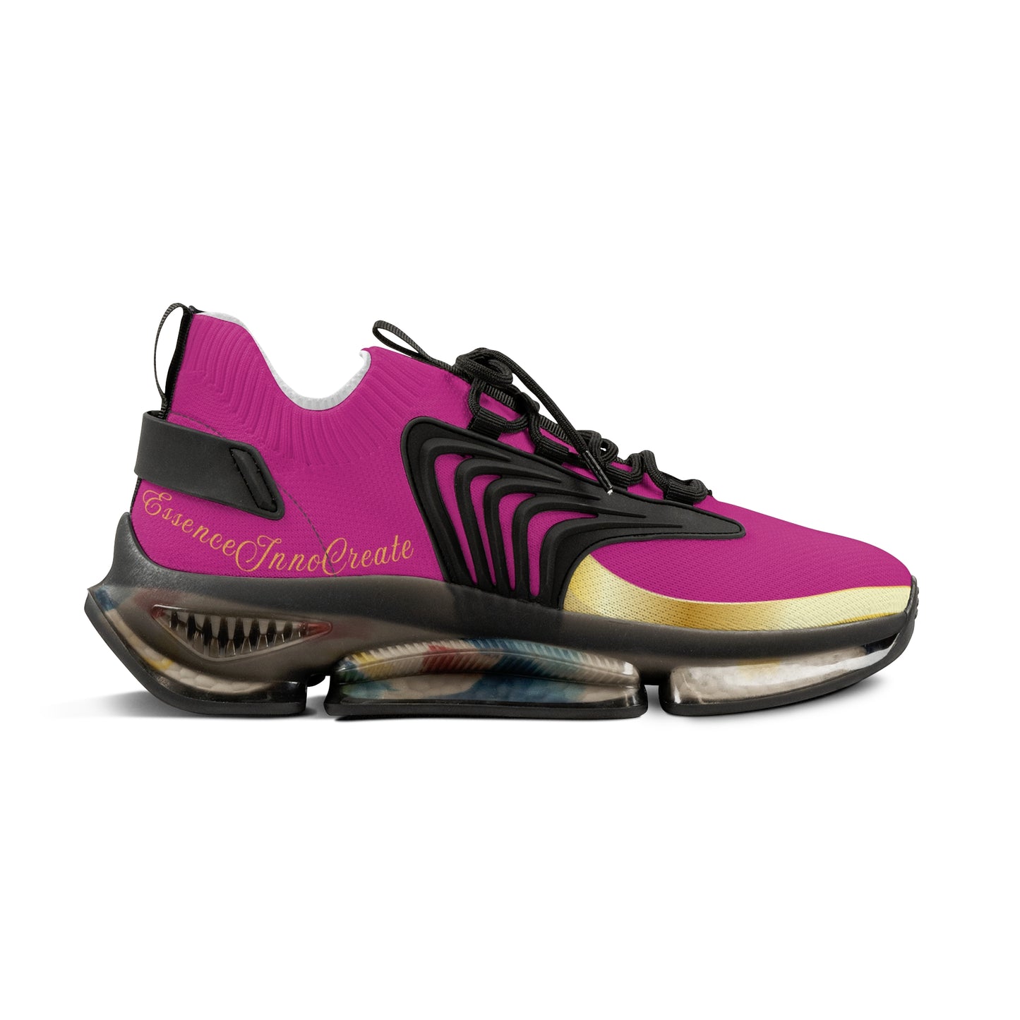 EssenceInnoCreate Pink | Men’s Black Trim Mesh Sneakers