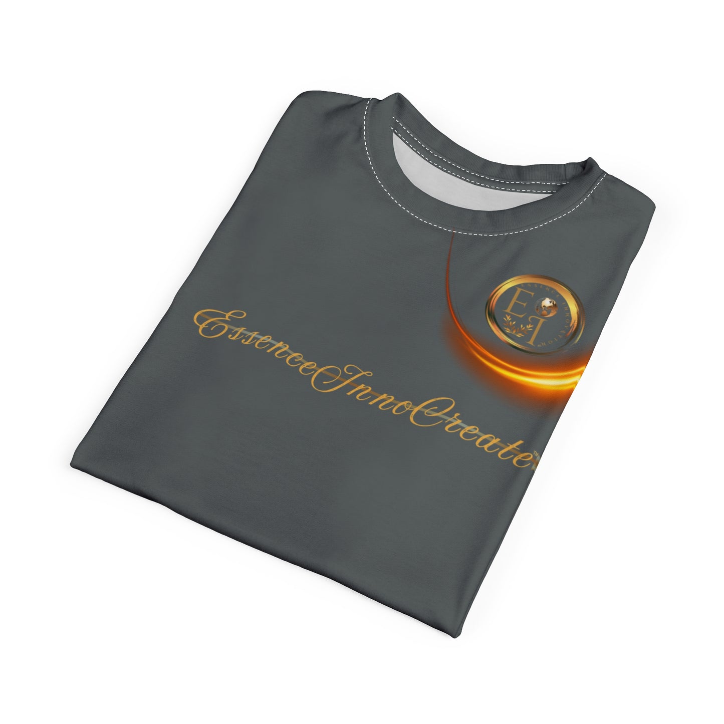 Dark Grey Trendsetters Flame Tee | EssenceInnoCreate
