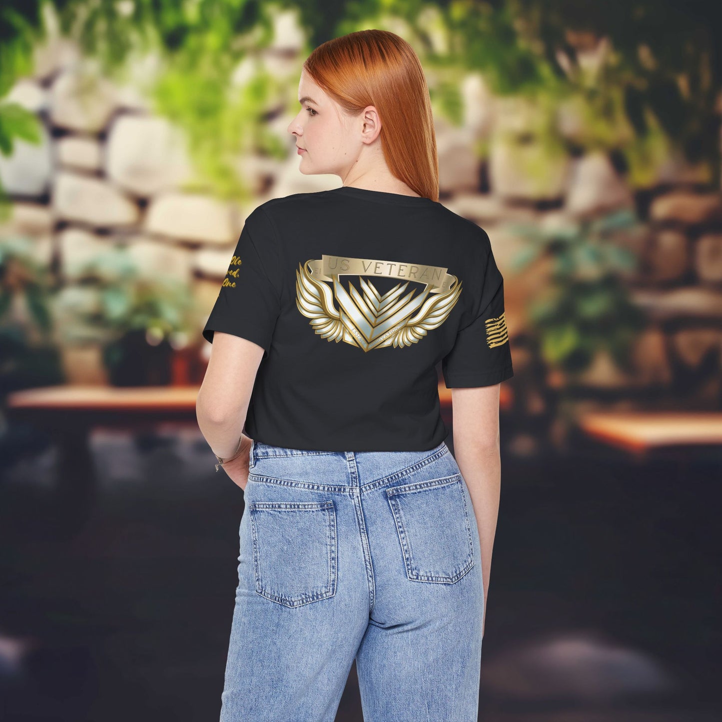 Essence Vintage Veteran Tee – Faded Black Tribute Tee