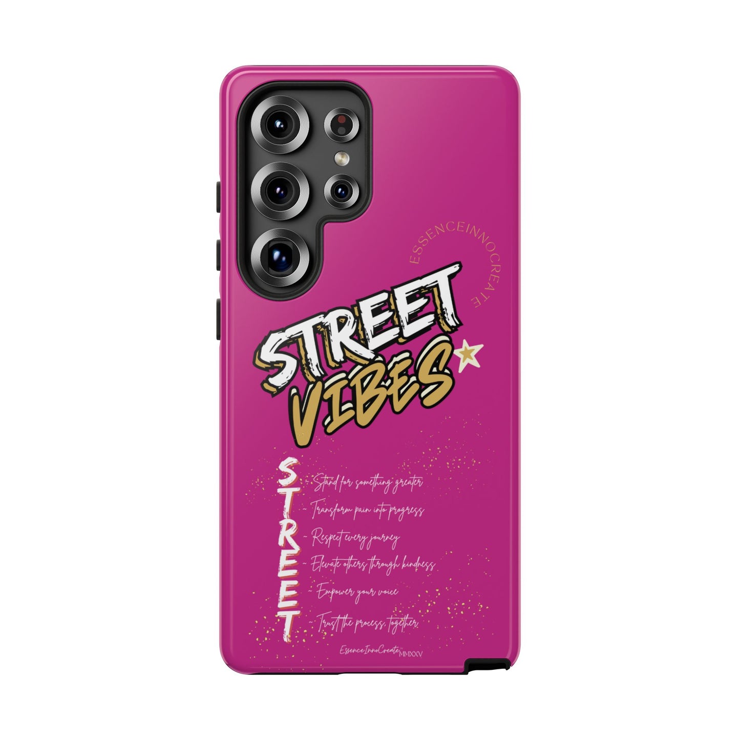 EssenceInnoCreate® Street Vibes Pink Phone Case
