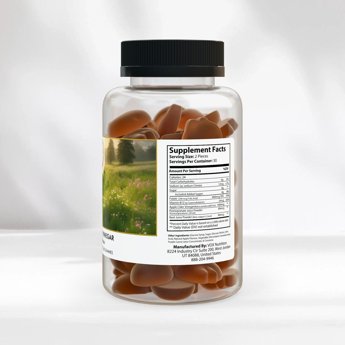 EI Apple Cider Vinegar Gummies | Tasty ACV Support | 60 Gummies