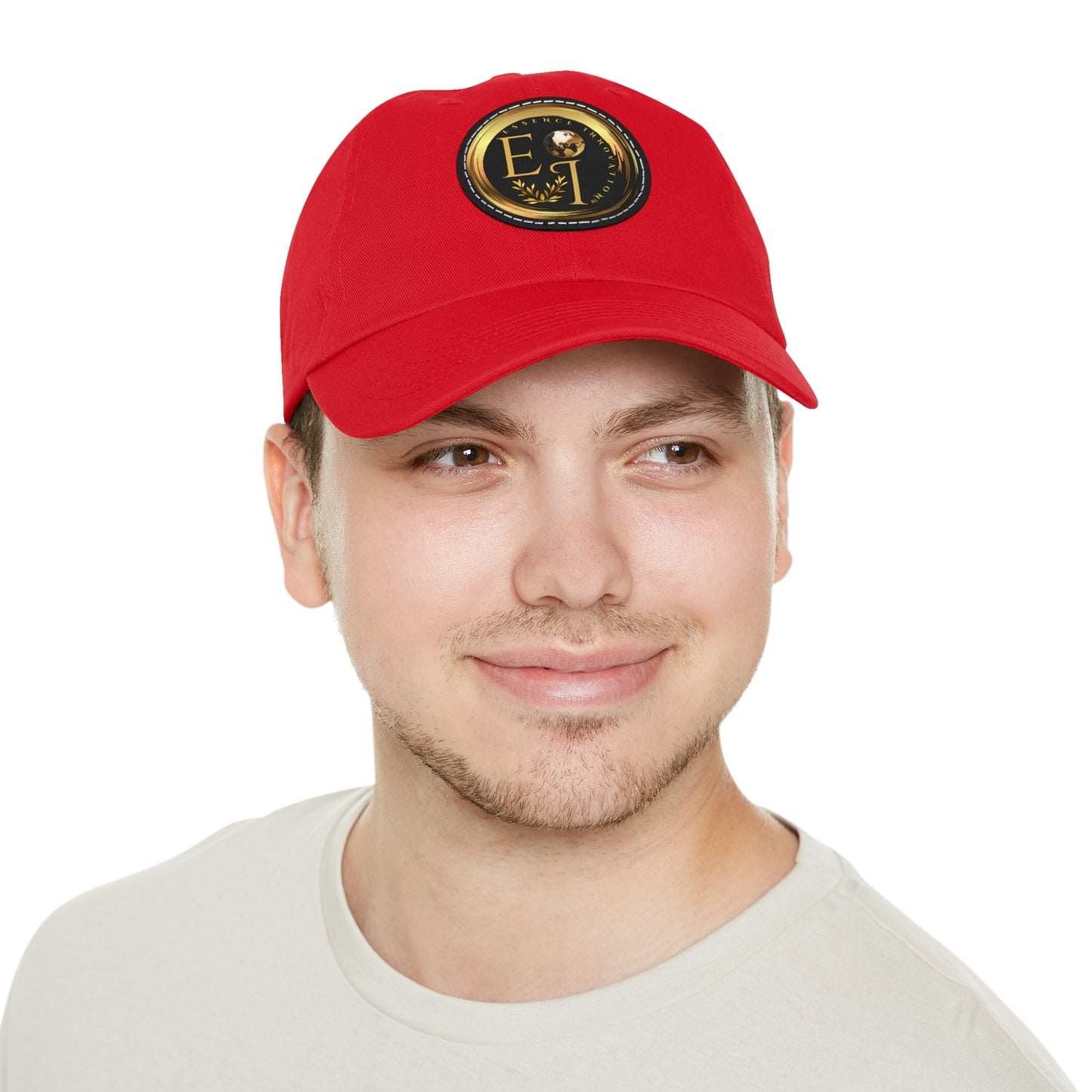 Red EI Logo Hat | Vibrant Statement Piece | EI Sports