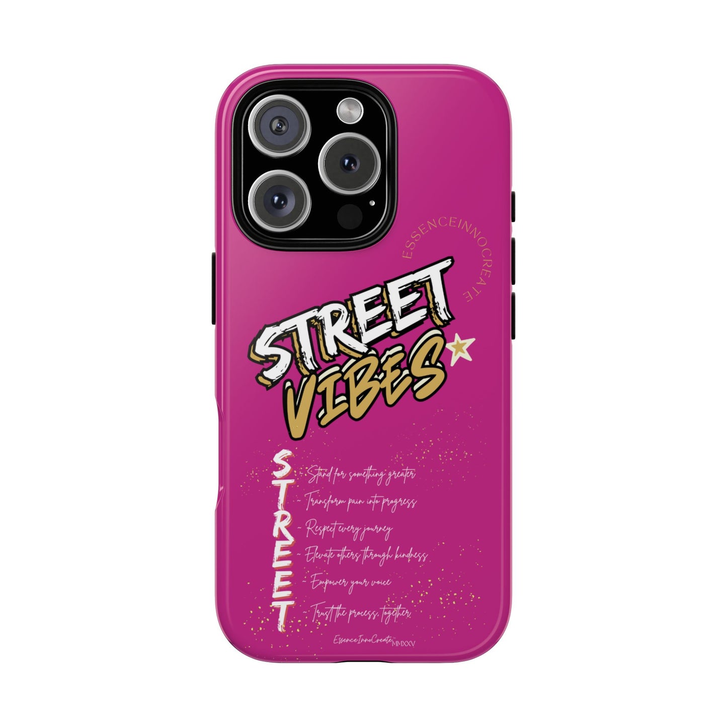 EssenceInnoCreate® Street Vibes Pink Phone Case