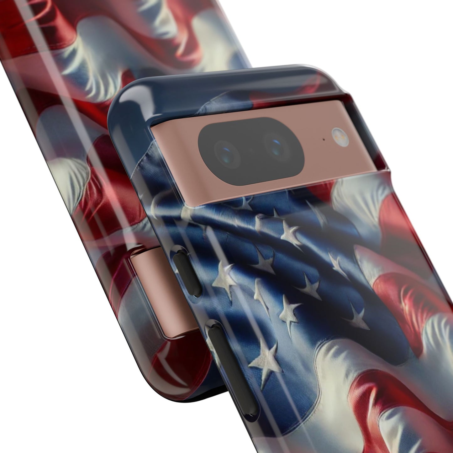 EssenceInnoCreate® Patriotic Phone Case, American Flag Design