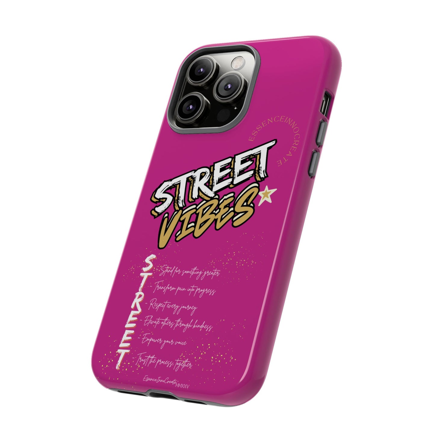 EssenceInnoCreate® Street Vibes Pink Phone Case