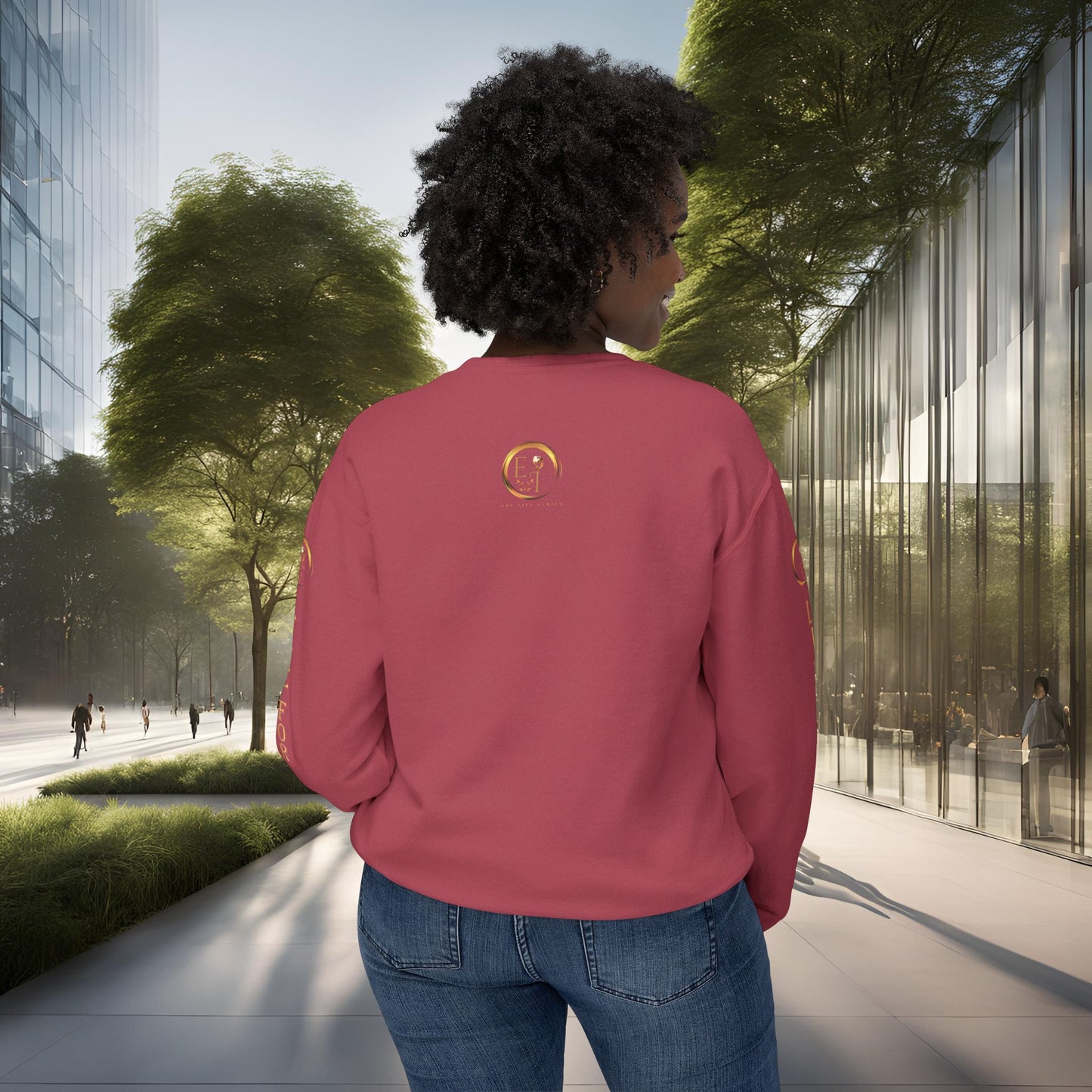 One Life Sweatshirt Crimson | The Grounded Edition | EI Apparel