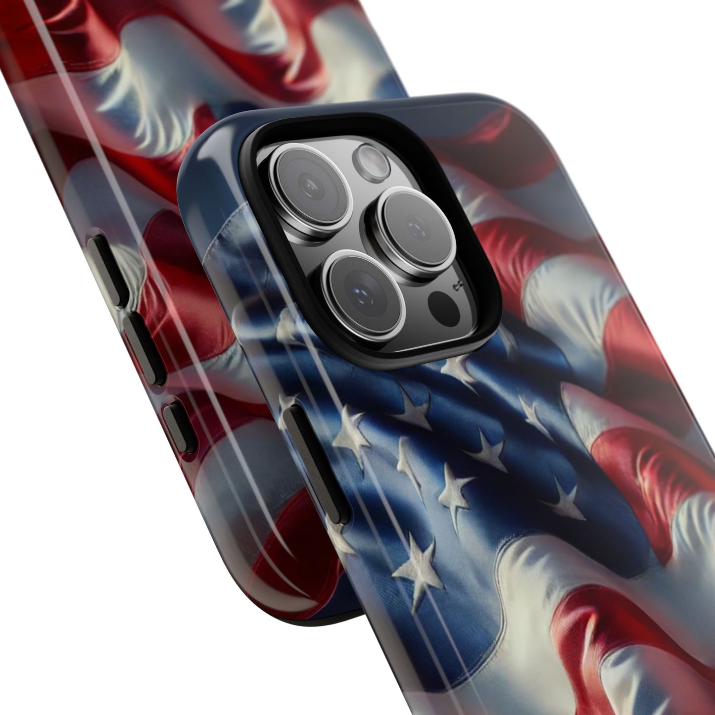 EssenceInnoCreate® Patriotic Phone Case, American Flag Design