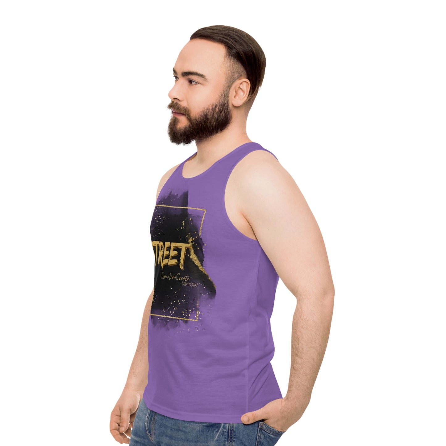 Street Wear Tank XIX | EssenceInnoCreate | Soft Purple