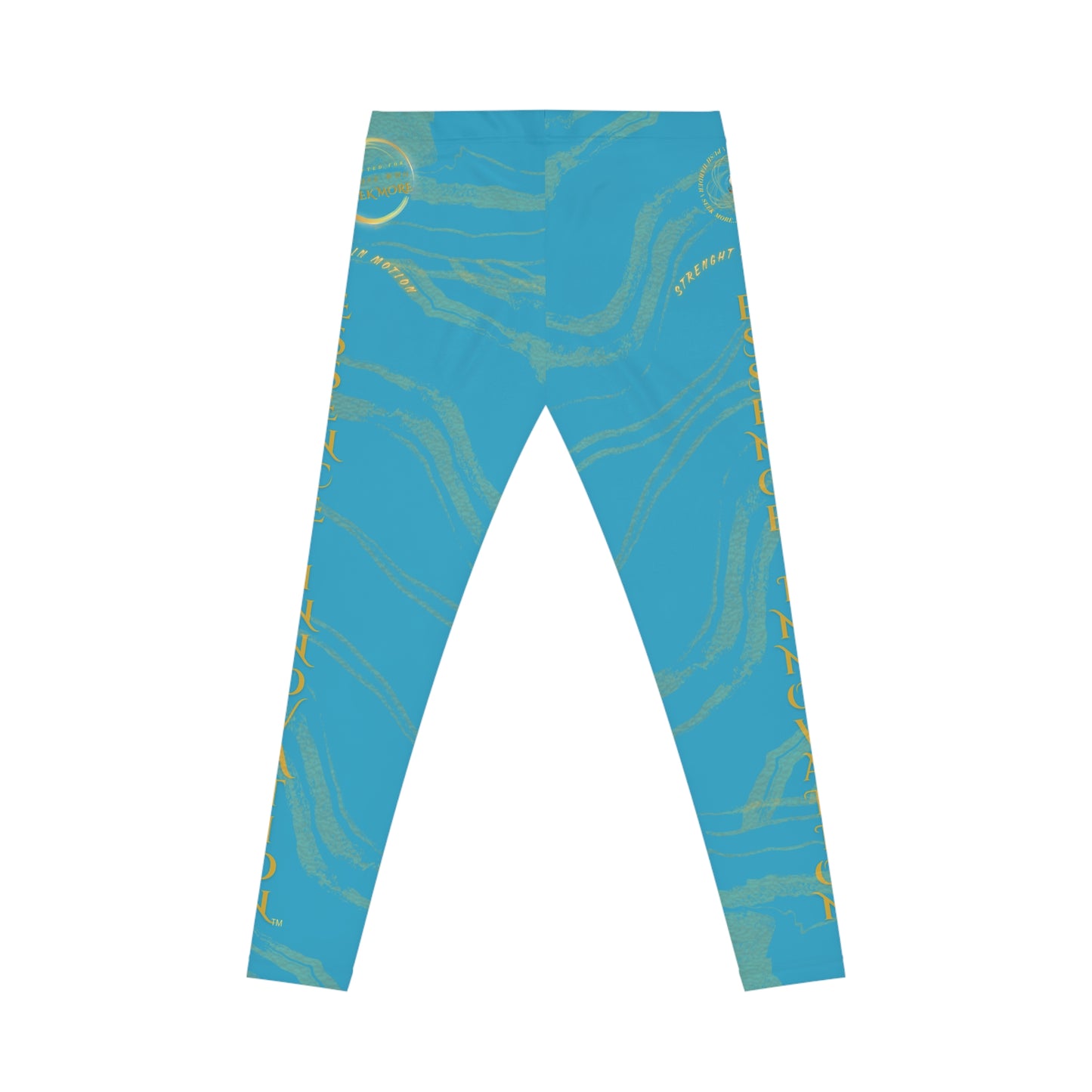 Seek More Premium S XV | EI Sports Leggings | Turquoise