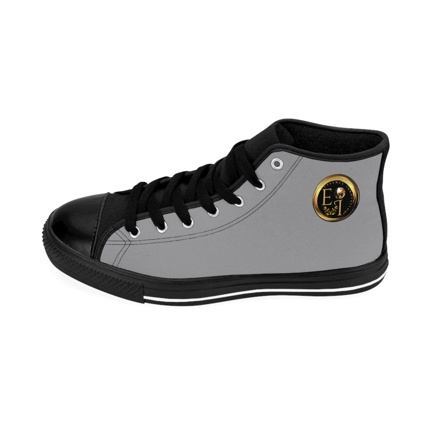 Essence Innovation Mens Streetwear | HighTop Sneakers | Grey