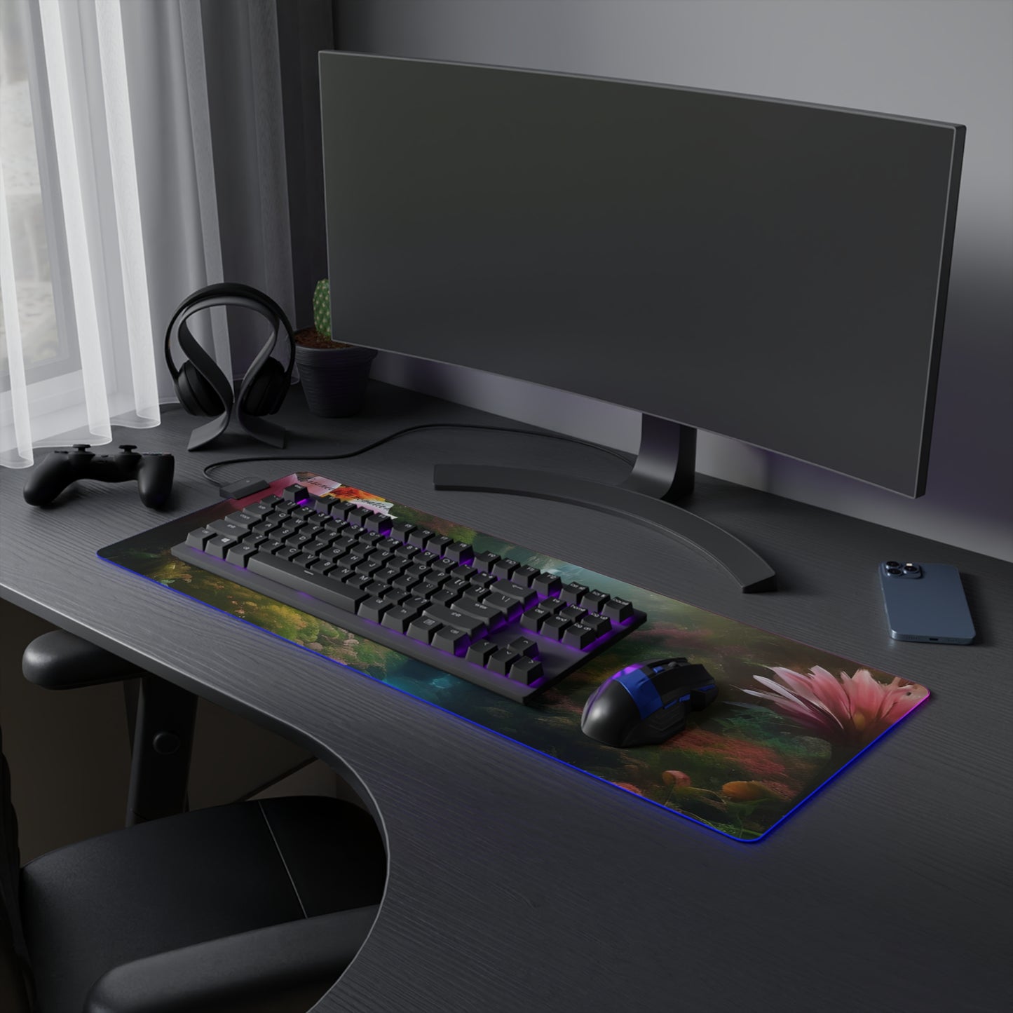 Nature Odyssey | LED Gaming Mouse Pad | 4 Sizes