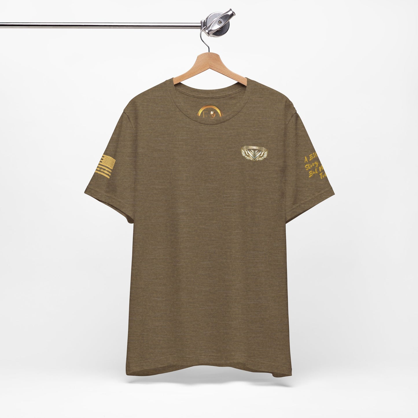Essence Olive Veteran Tee – Military Tribute T-Shirt