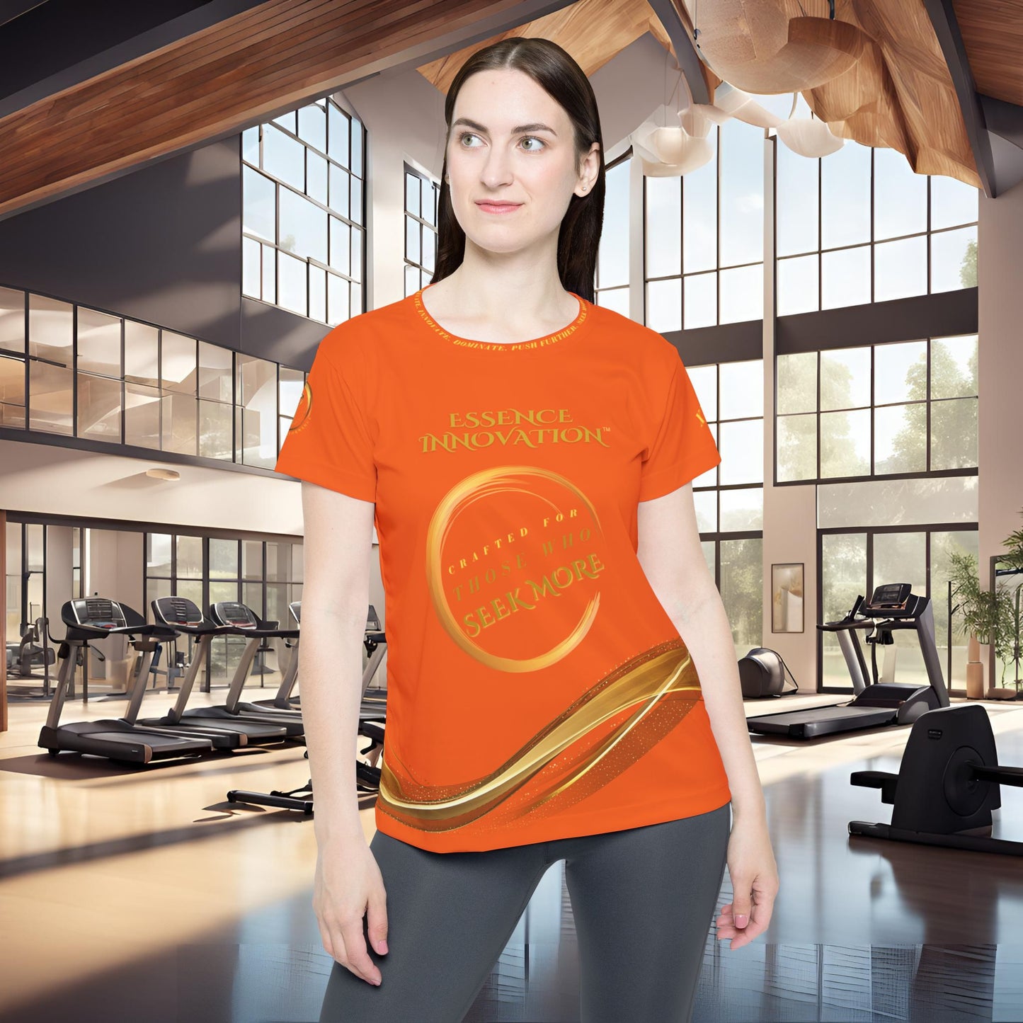 Seek More Luxe~J XI | EI Sports Performance Jersey | Orange