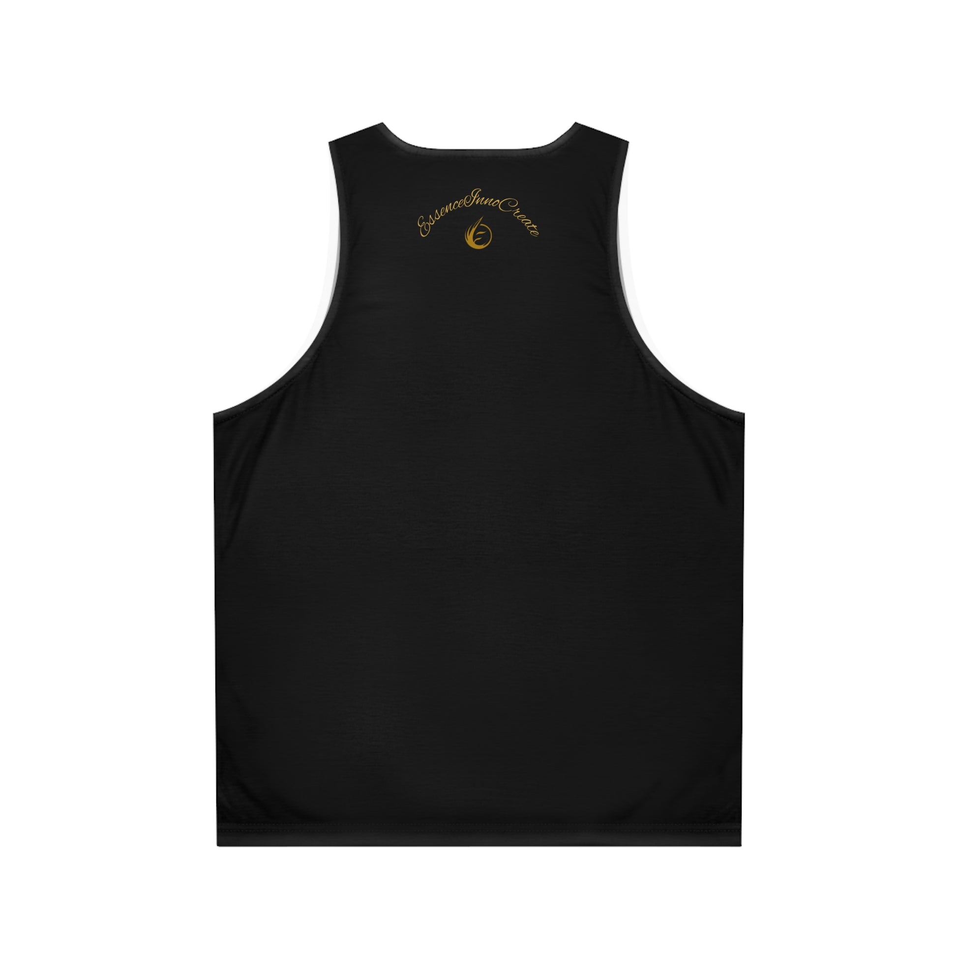 Black EssenceInnoCreate tank top on a white background