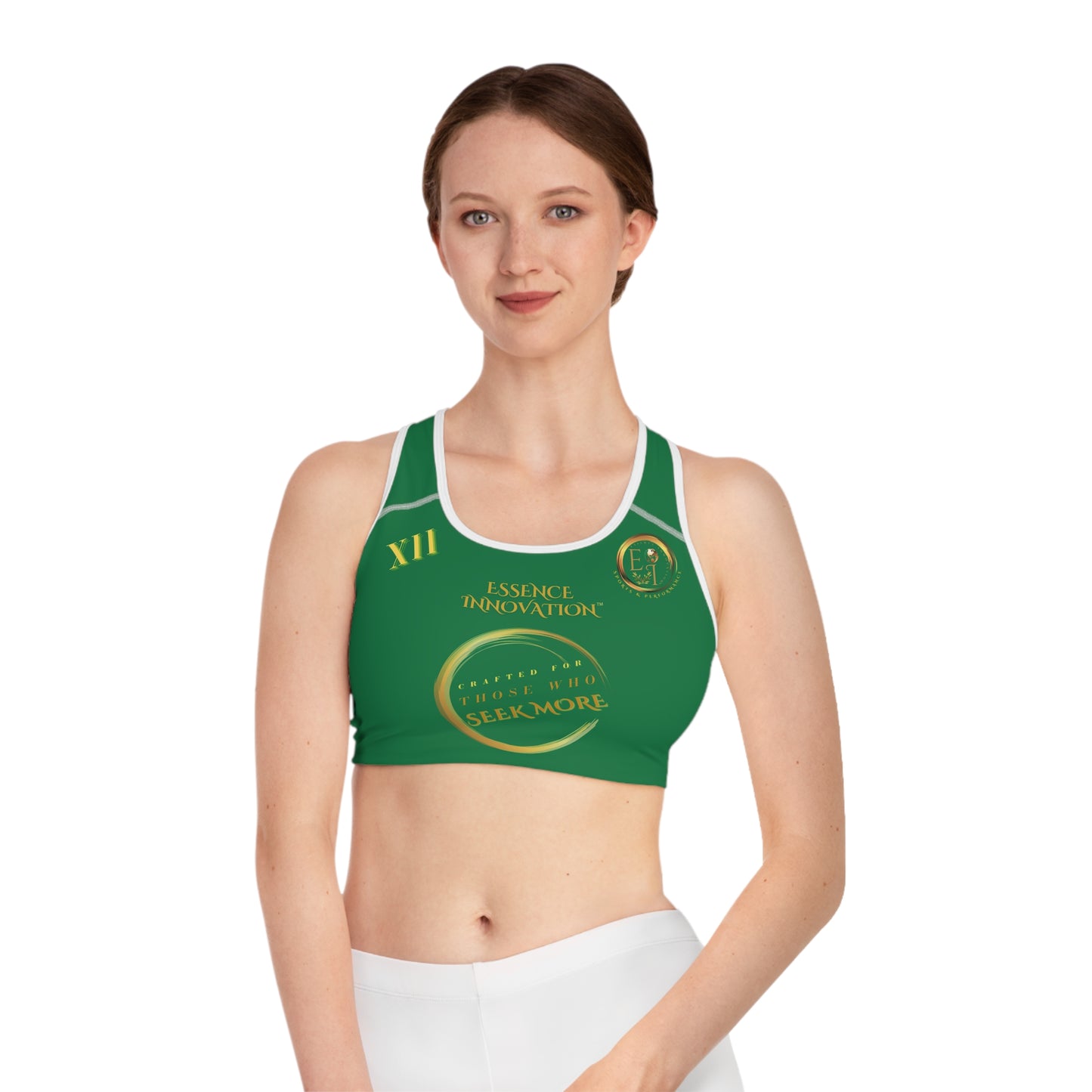 Seek More SB XII | EI Sports Bra | Dark Green