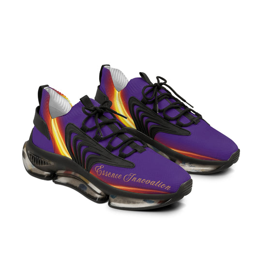 Dark Purple Trendsetter Flame | Men’s Performance Sneakers | White Sole