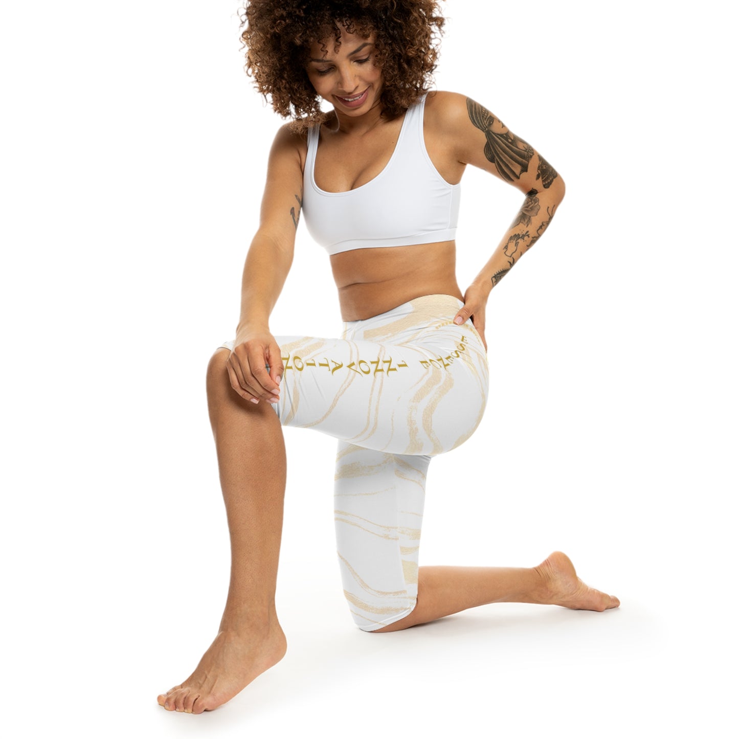 Seek More CLS VI | Capri Leggings | EI Sports | White