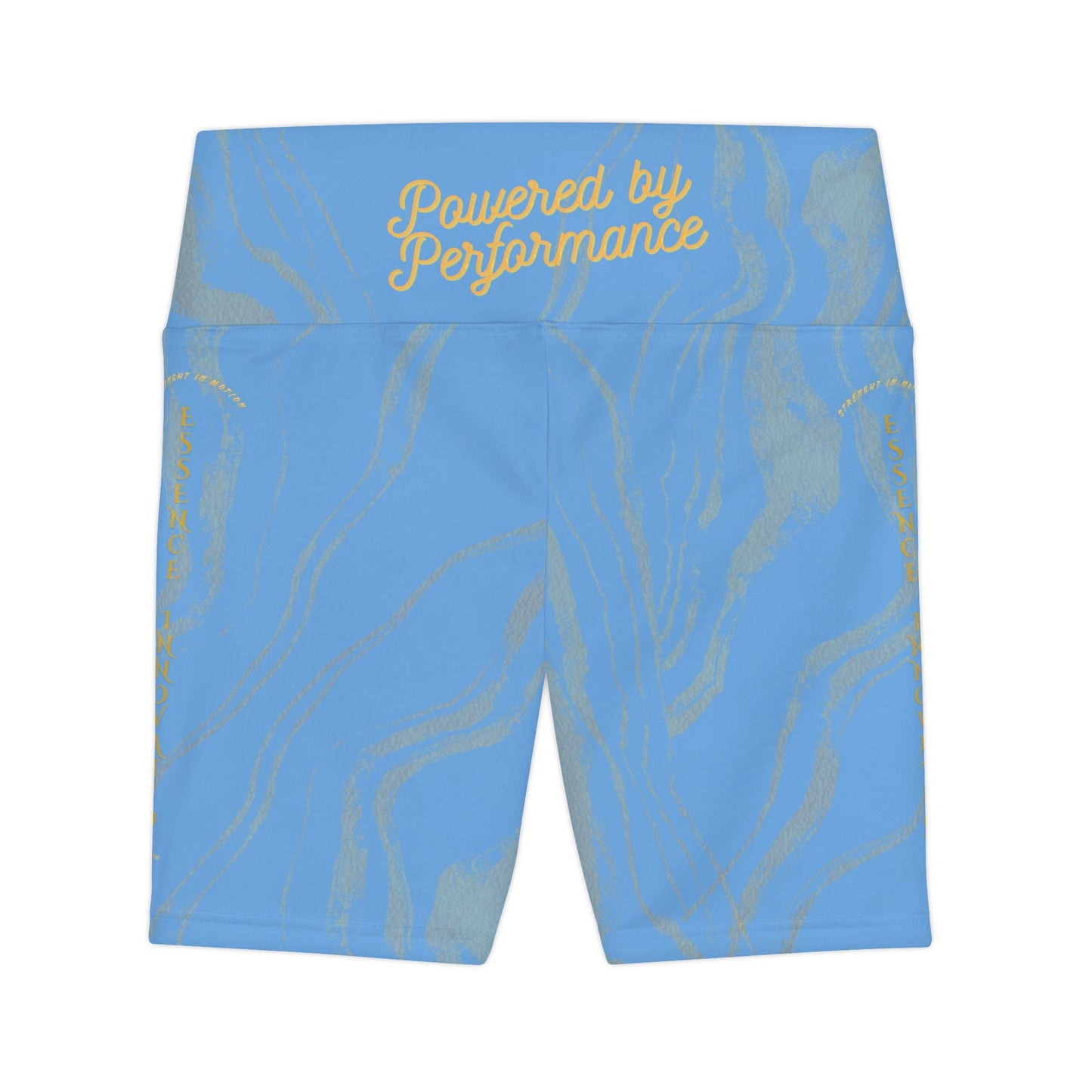 Seek More WSS XIV | EI Sports Workout Shorts Striped | Light Blue