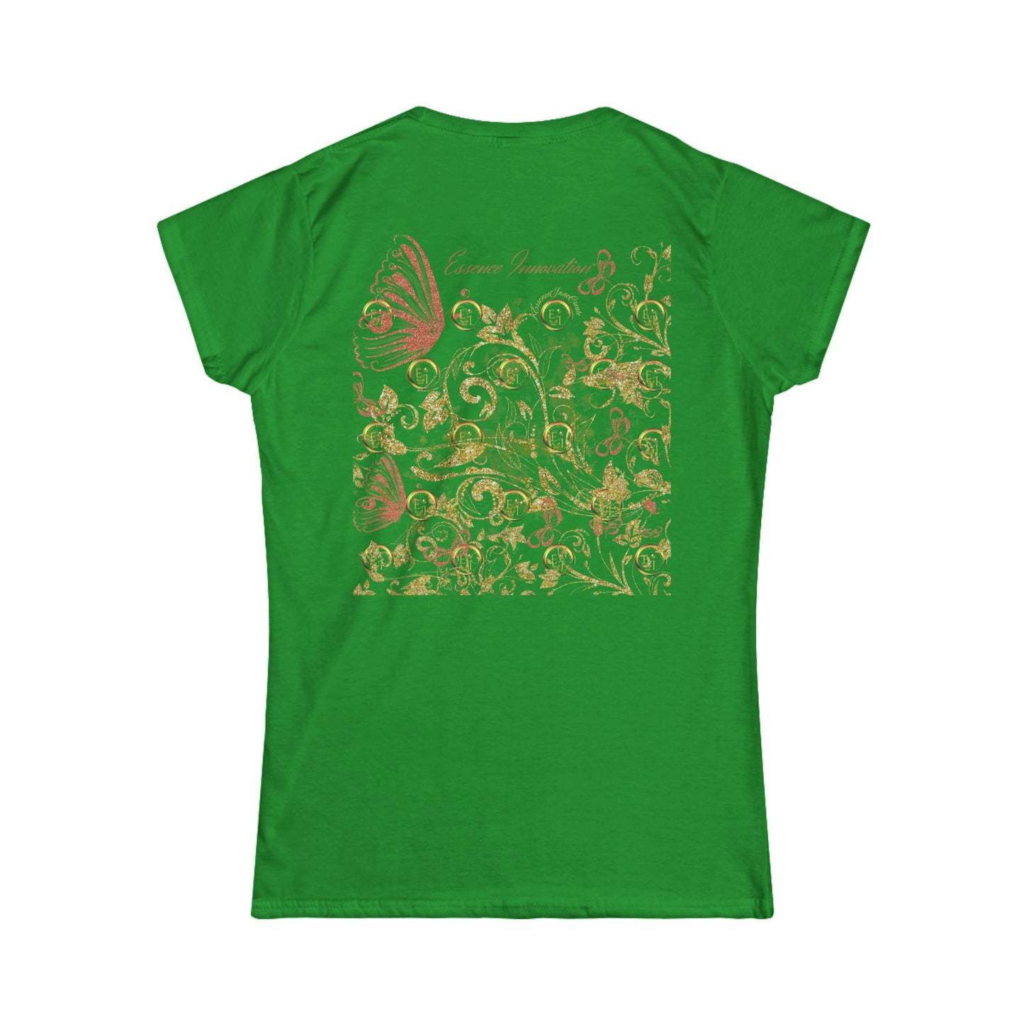 Floral Butterfly T-Shirt | Elegant Nature Lovers | 9 Colors