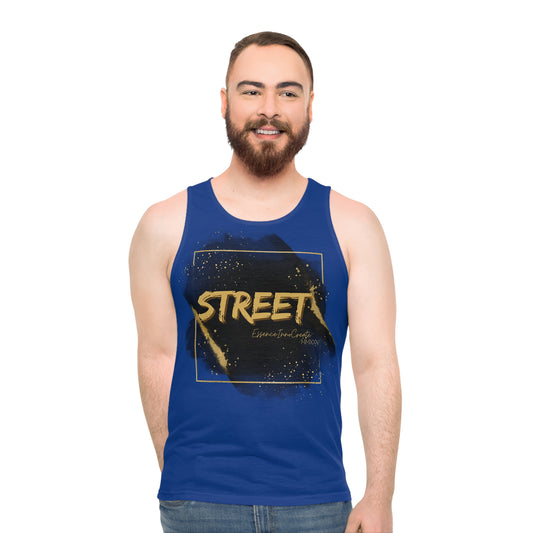 Street Wear Tank XIII | EssenceInnoCreate | Dark Blue