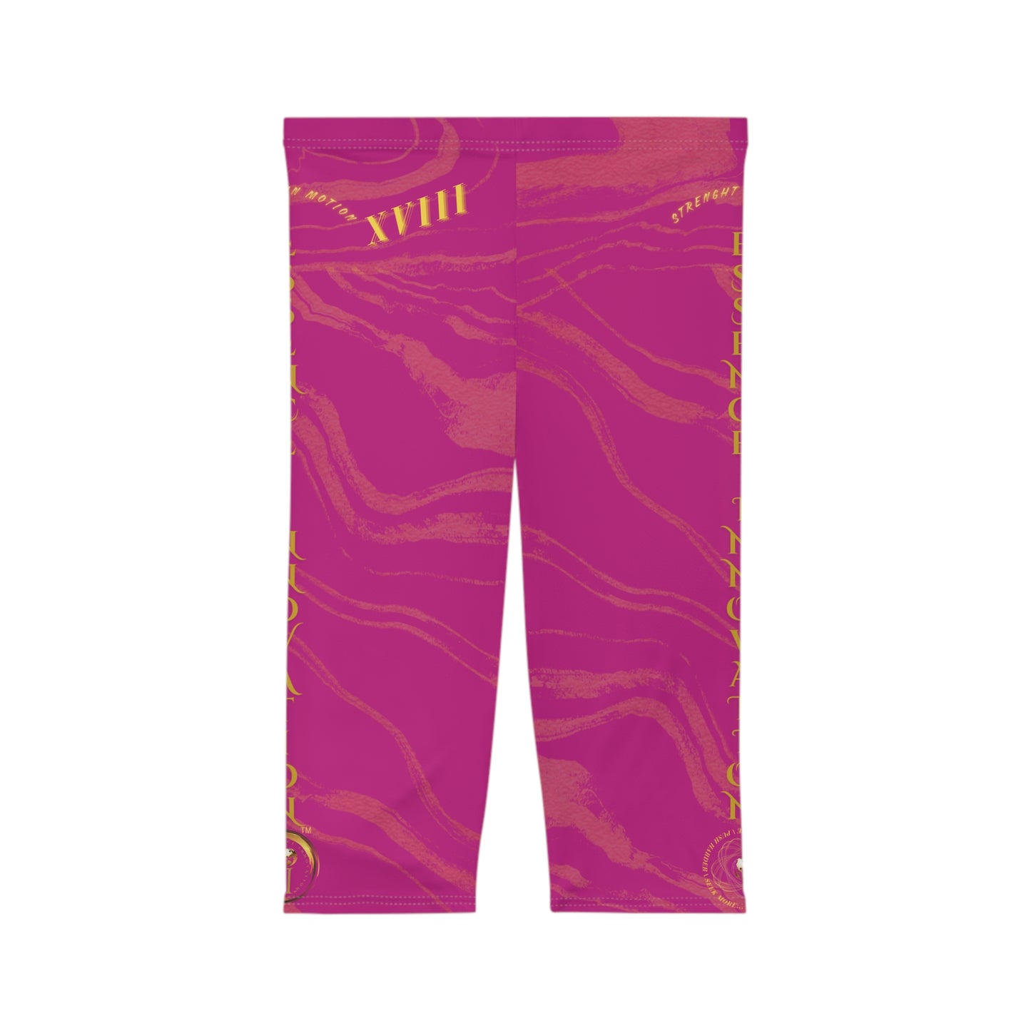 Seek More CLS XVIII | Capri Leggings | EI Sports | Dark Pink