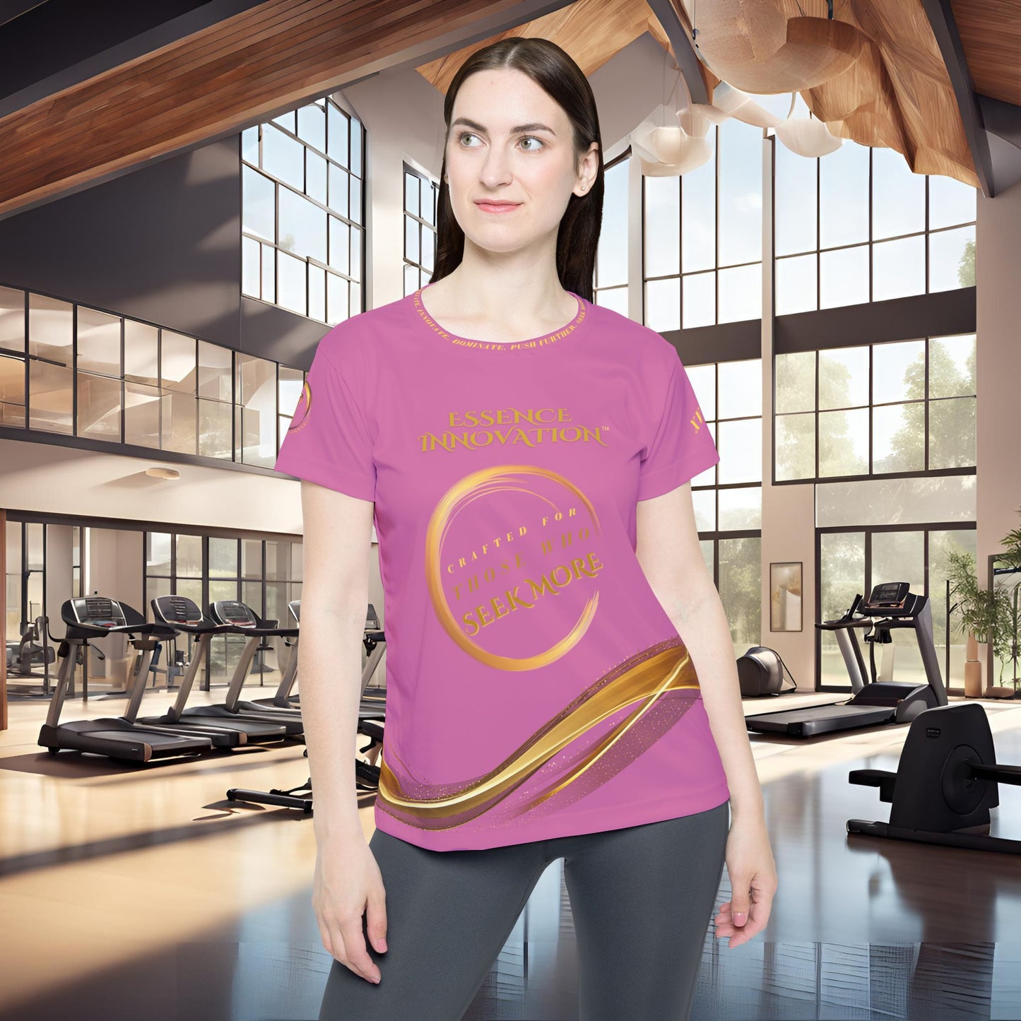 Seek More Luxe~J XVII | EI Sports Performance Jersey | Light Pink