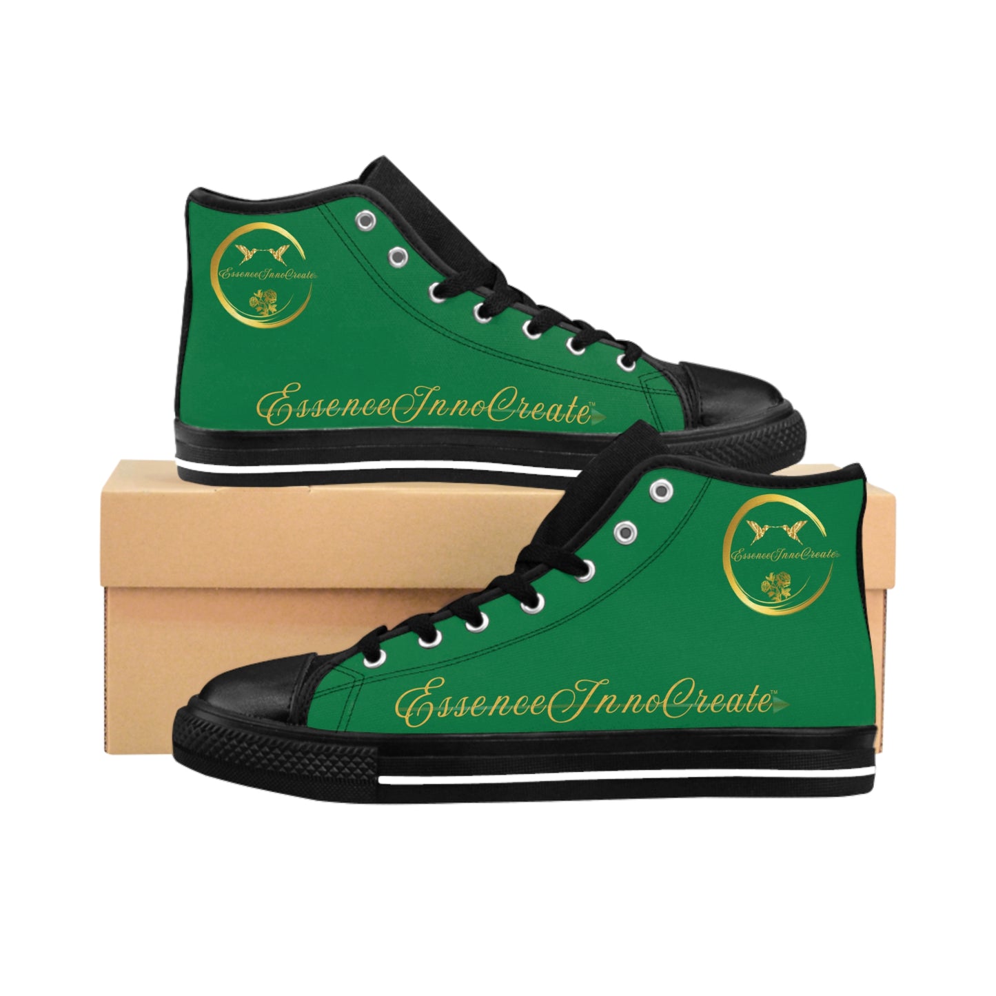 Ladies EssenceInnoCreate Streetwear | HighTop Sneakers | Green
